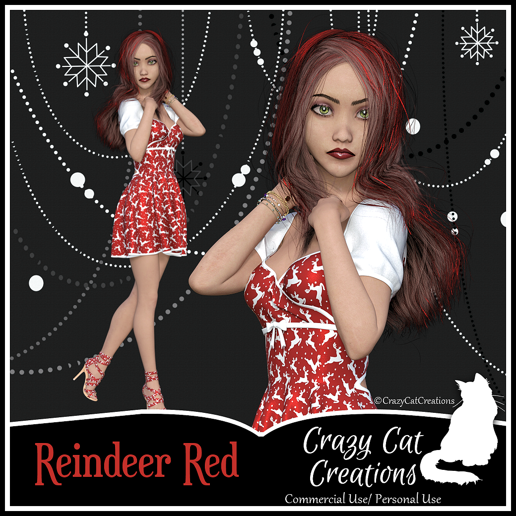 CCC_Reindeer Red CU - Click Image to Close